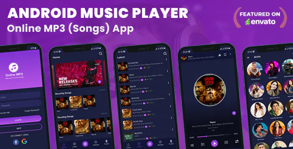 Android Music Player - Online MP3 (Songs) App