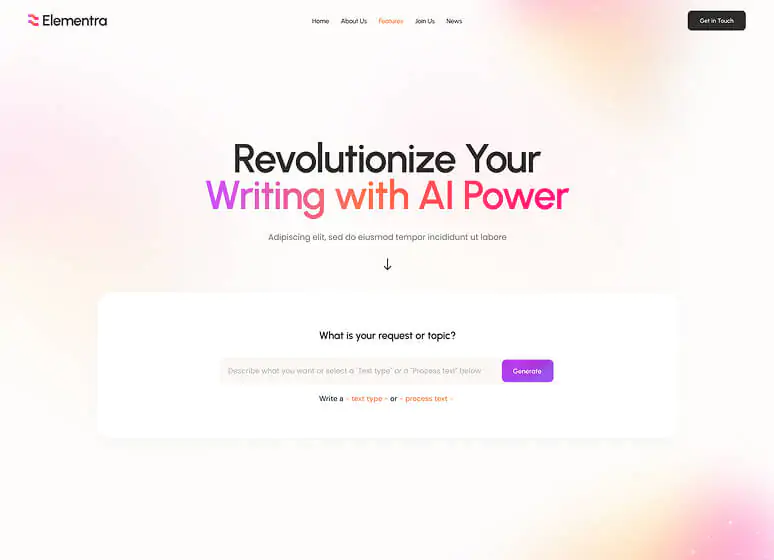 Elementra - 100% Elementor WordPress Theme