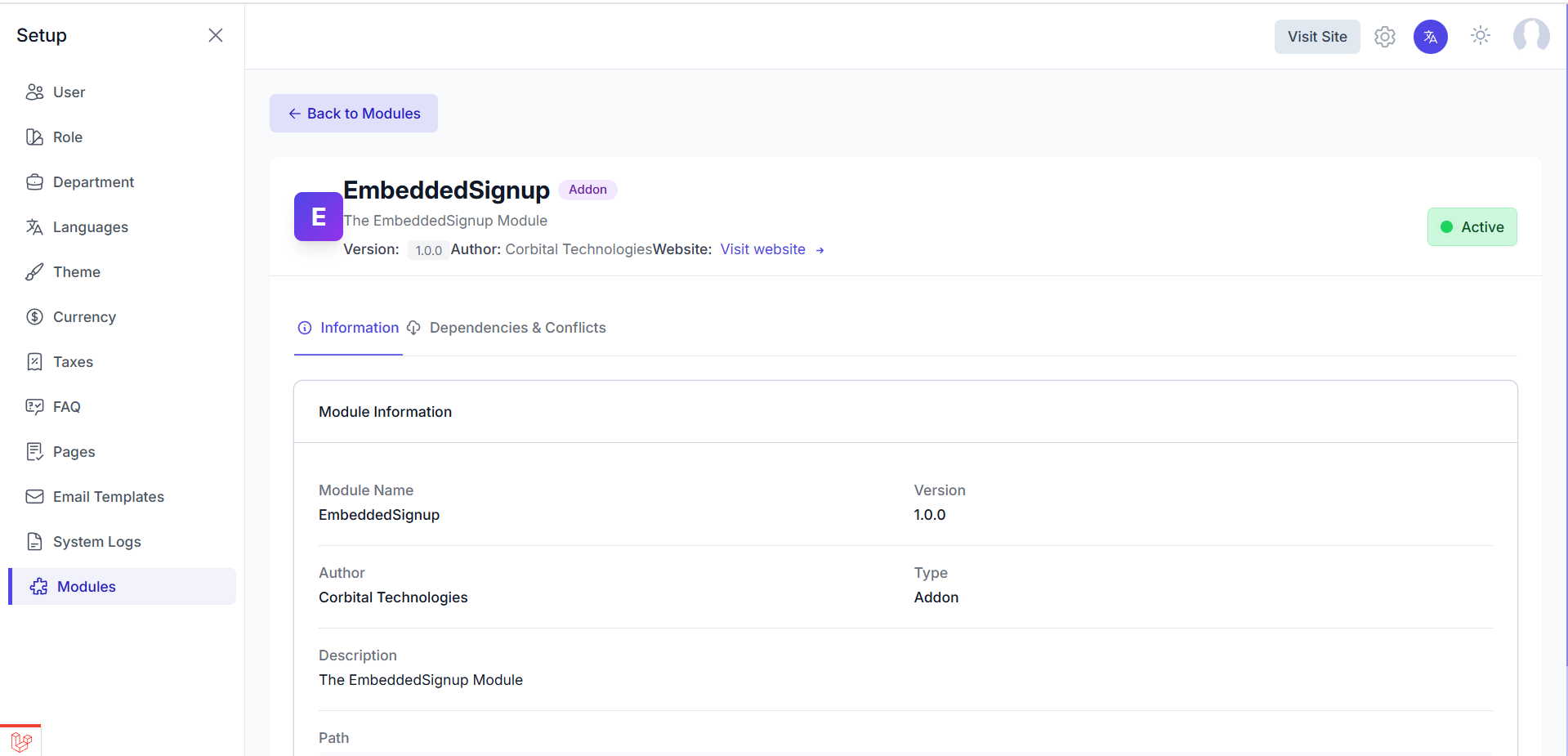 Embedded signup For WhatsMarkSaaS GPL
